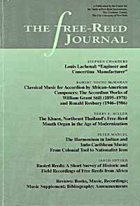 Free-Reed Journal Vol II Cover