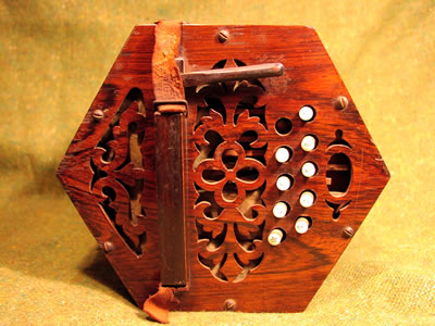 German made concertina, 1850’s