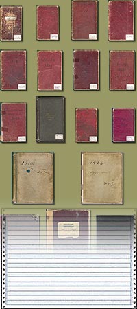 covers of all ledgers