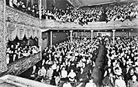 Vaudeville audience at Paytons Fulton Street Theater Brooklyn